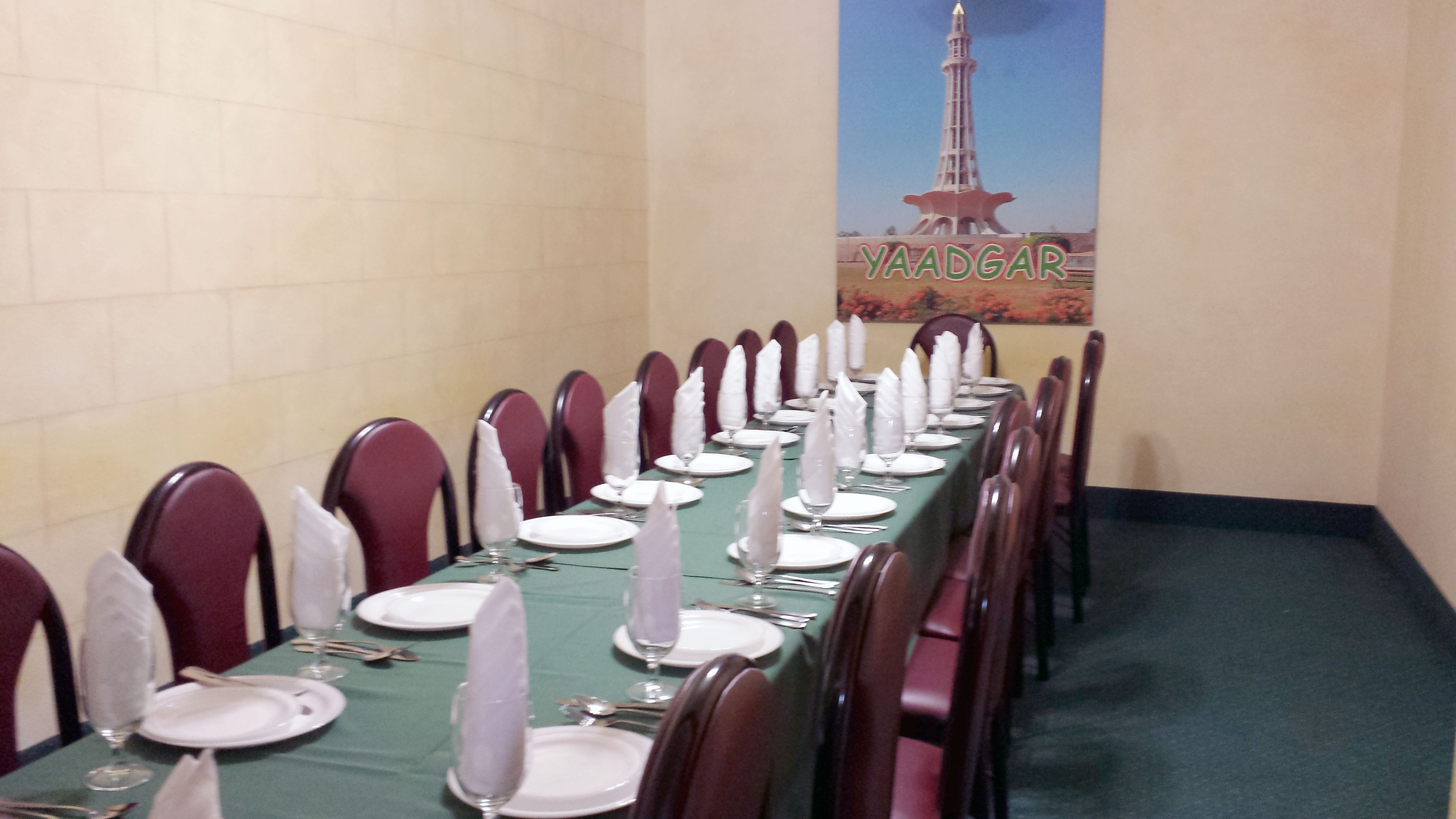 Yaadgar Restaurant Dining Hall